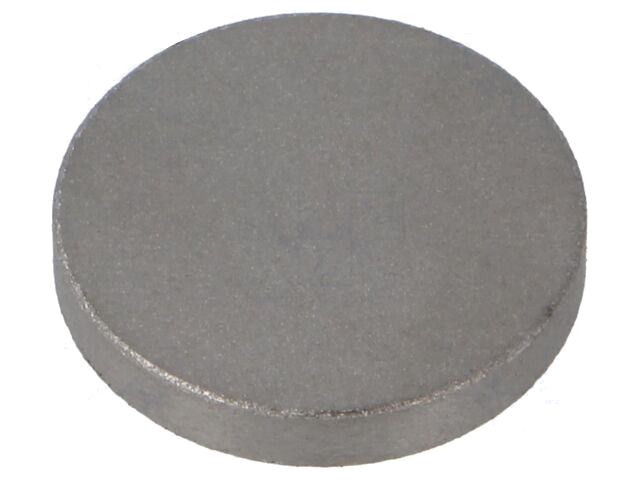 Magneet: vast; samarium, kobalt; 41N; Ø: 25mm; H: 4mm Magneet: vast; samarium, kobalt; 41N; Ø: 25mm; H: 4mm